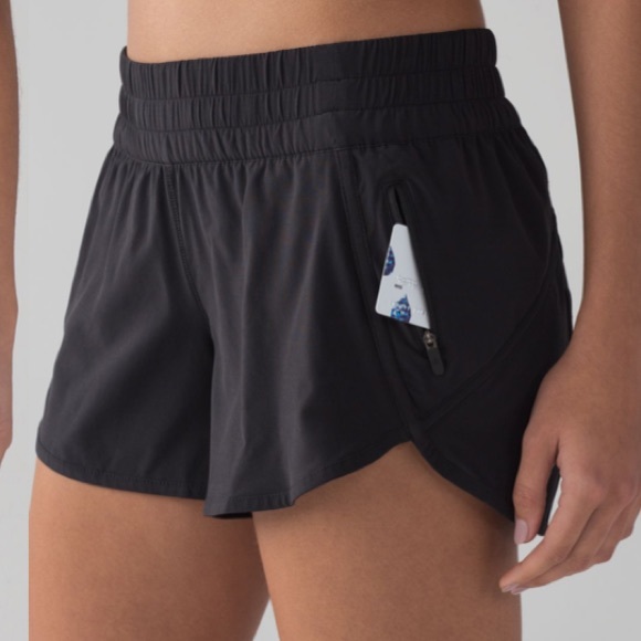lululemon athletica Pants - Lululemon Black Tracker V Shorts
